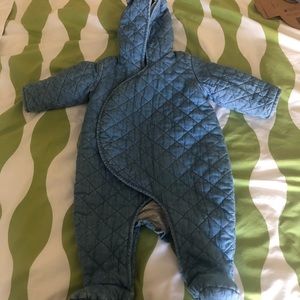 Gap Quilted Hoodie One-Piece